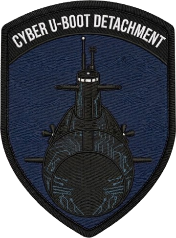Zug Badge Beispiel-Badge mit Klett